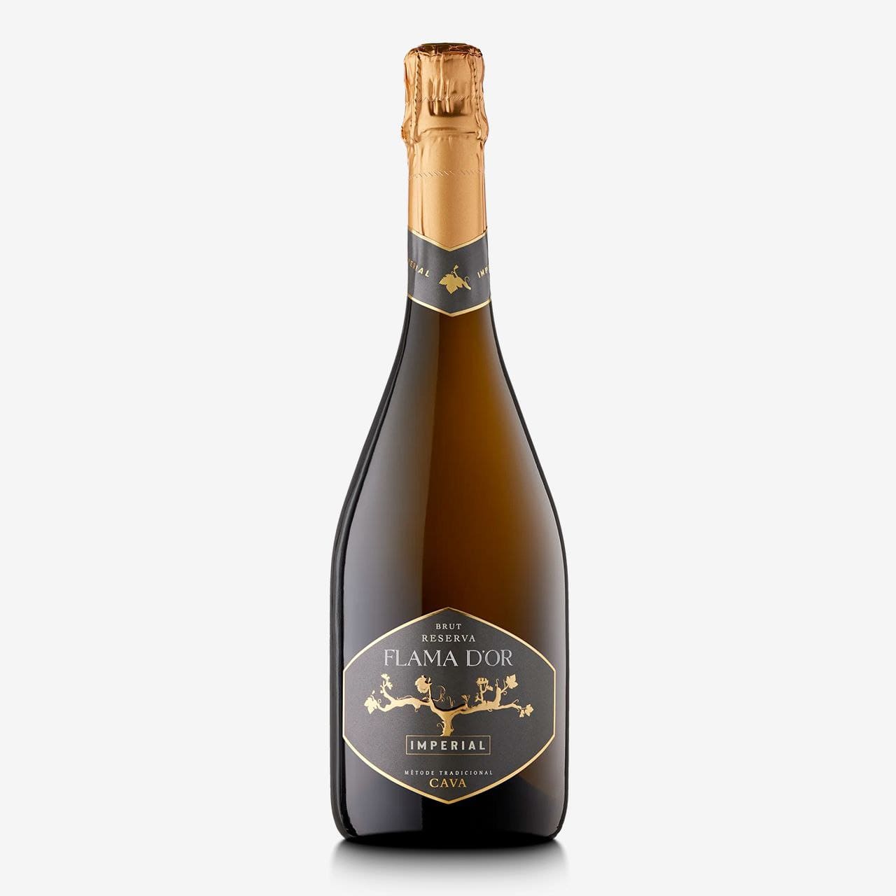 Ігристе біле сухе вино Flama d’Or Cava brut