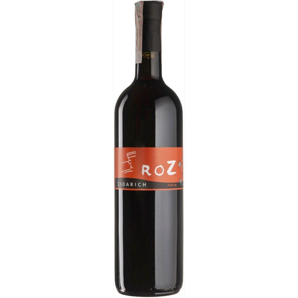 Червоне сухе натуральне вино Rosso 2014, Zidarich