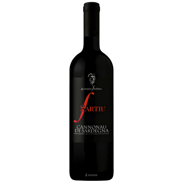 Червоне сухе натуральне вино Sartiu Cannonau di Sardegna Giuseppe Sadilesu
